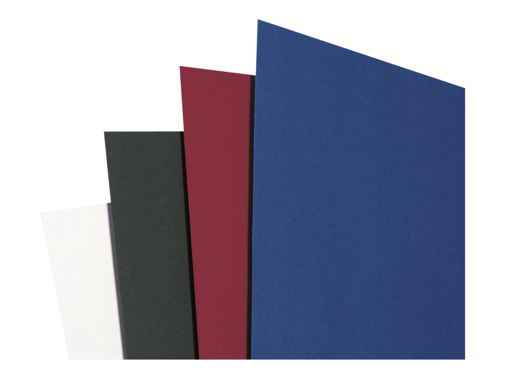 Gbc Linenweave Thermo-Bindemappen 1,5Mm, Blau (100), A4, Pvc, Blau, 15 Blätter, 100 Stück(E)