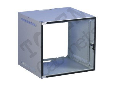 Toten Ws Ws.3304.9001 - Rack - Vægmonterbar - Sort Pulverlakeret, Ral 9004 - 4U - 10"