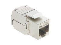 Delock - Modular indlæg - CAT 6a - STP - RJ-45 - for P/N: 86211