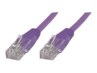 Microconnect - Netværkskabel - Rj-45 (Han) Til Rj-45 (Han) - 20 Cm - Utp - Cat 6 - Halogenfri - Lilla