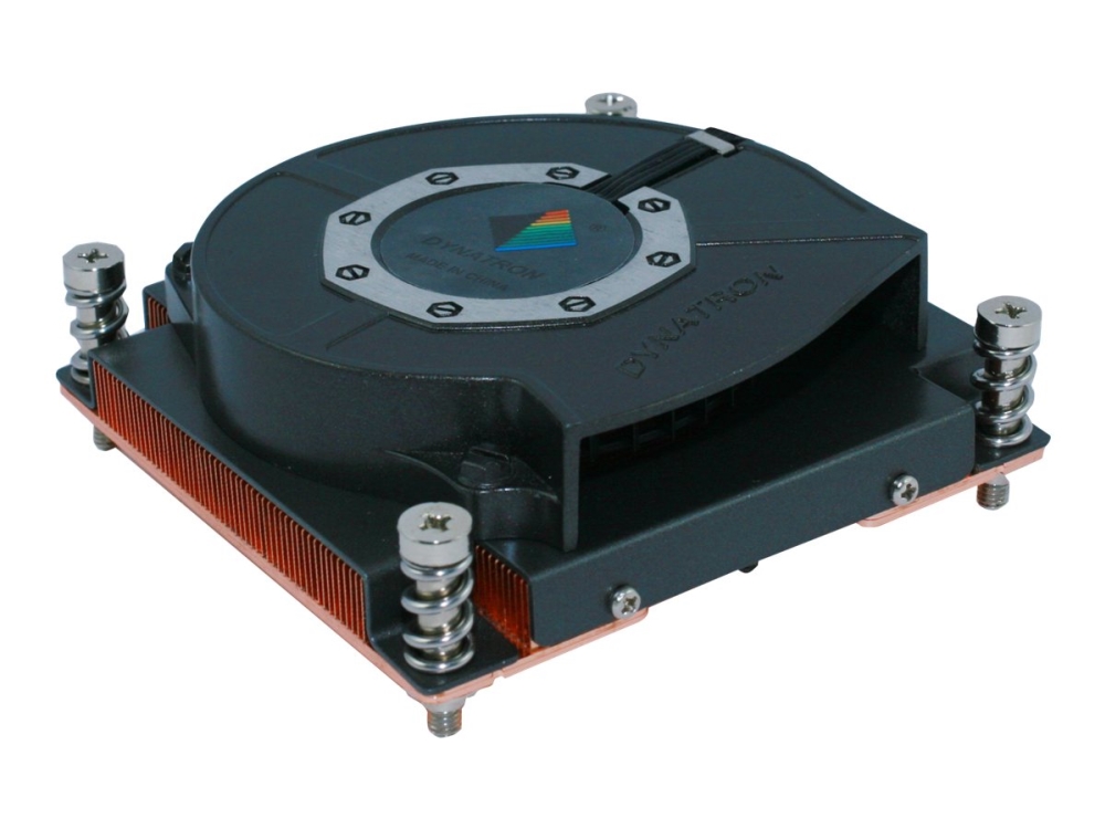 Inter-Tech R-16, Kühler, 8 Cm, 1000 Rpm, 6000 Rpm, Schwarz, Kupfer