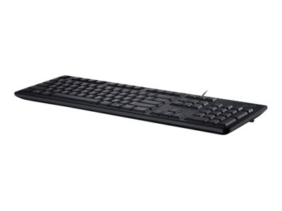 Dell KB212-B QuietKey - Tangentbord - USB - AZERTY - fransk - svart | Datortillbehör - Möss & Tangentbord - Tangentbord | GameStuff