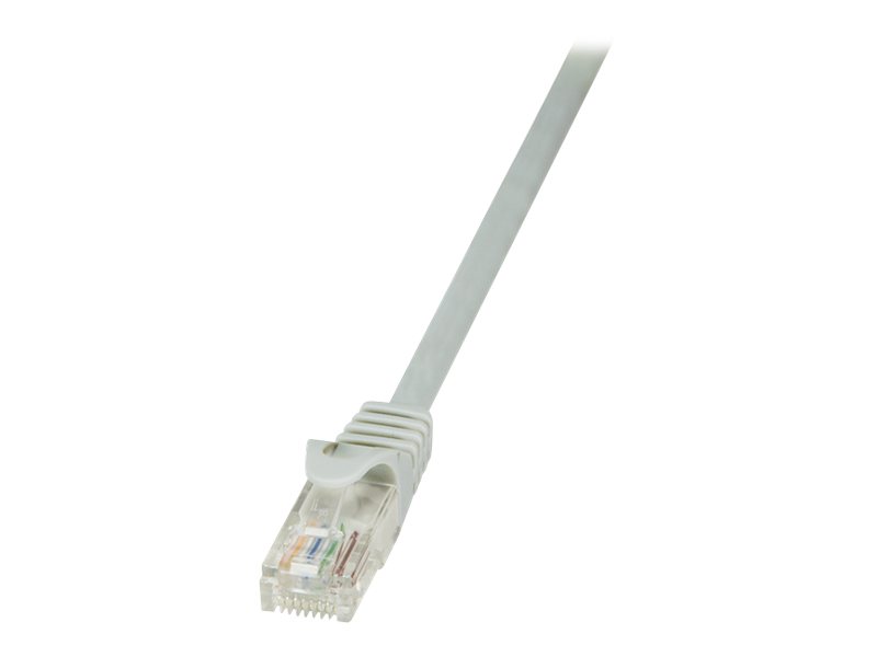 Logilink - Patchkabel - Rj-45 (Han) Til Rj-45 (Han) - 50 Cm - Utp - Cat 5E - Grå