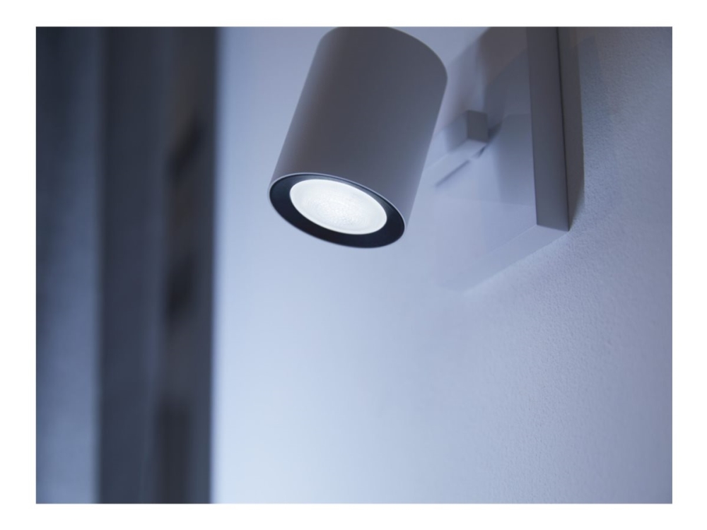 Philips Hue White Ambiance Led Spotlight Gu10 4.3 W Klass G Varmt Till Kallt Vitt Ljus 2200 6500 K Paket Om 3