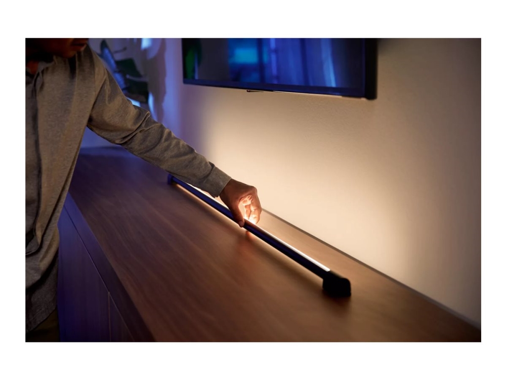 Philips Hue White and Color Ambiance Large Gradient Play - Lysbarre - LED - rør - sort