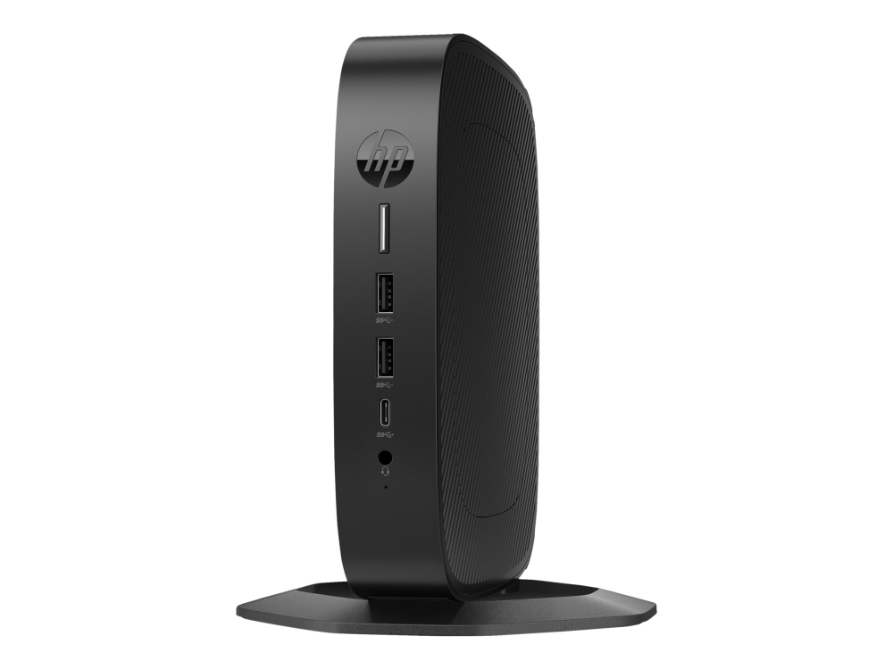 Hp Elite T655 - Tynd Klient - Sff 1 X Ryzen Embedded R2314 / Op Til 3.5 Ghz - Ram 8 Gb - Flash 32 Gb - Emmc - Radeon Graphics - Gigabit Ethernet, Blu
