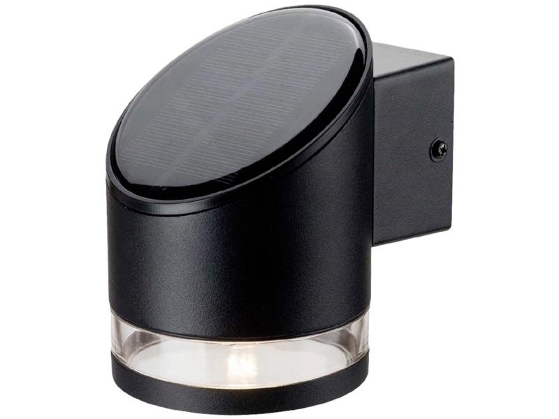 V-Tac Vt-1138 10384 Solar-Wandleuchte 1 W Warmweiß Schwarz