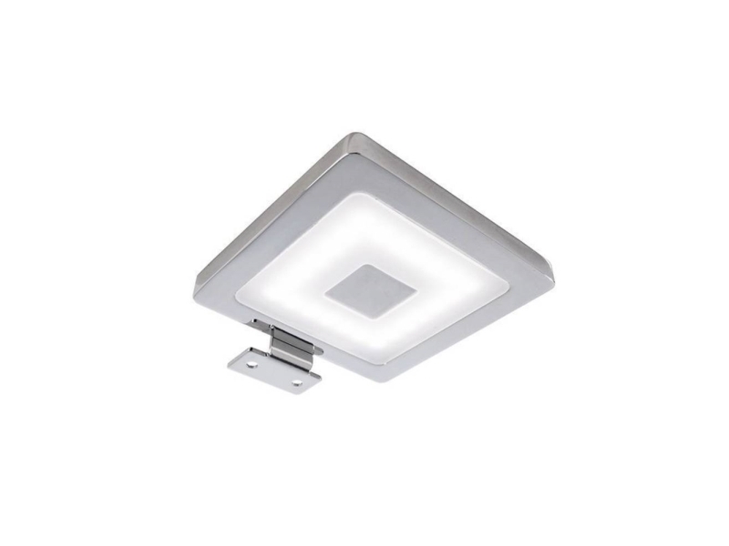 Deko Light Spiegel Eckig Spejlbelysning Led Indbygget 5 W Eek: G A G Neutralhvid Sølv
