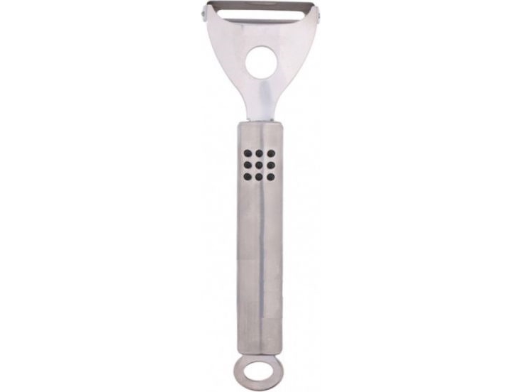 Alpina skræller 18,5 cm stål sort/sølv