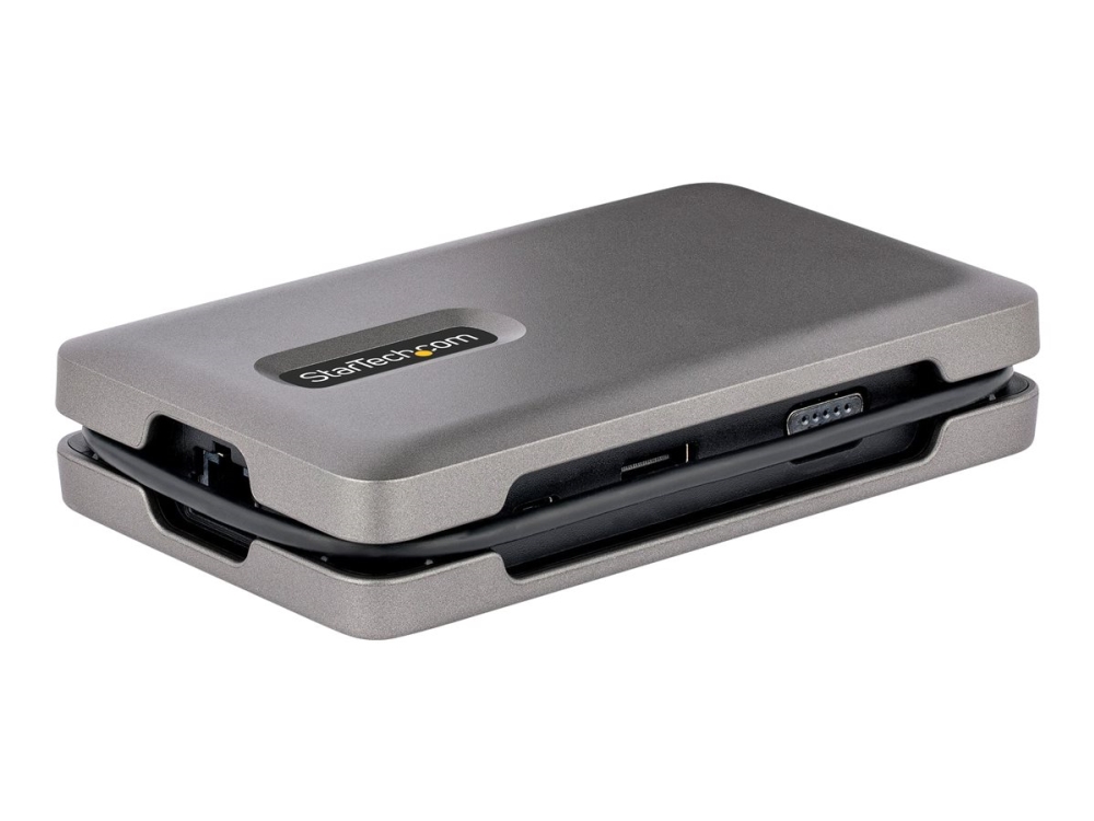 Startech.Com Usb C Multiport Adapter-Docking Station - Usb-C Auf Dp Alt Mode/4K Hdmi/Vga, Dual Monitor Laptop Dockingstation, 100W Pd, Ethernet, Usb-