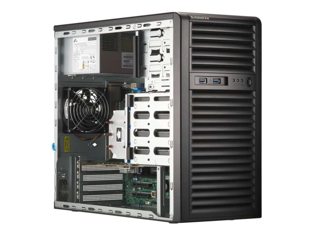 Supermicro Superworkstation 531r I Mt Ingen Cpu Upp Till Ram 0 Gb Ingen Hdd Ingen Grafik Gigabit Ethernet Skarm: Ingen Svart