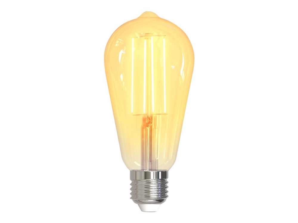 Deltaco Sh-Lfe27st64, Intelligentes Leuchtmittel, Wlan, Weiß, 802.11B, 802.11G, Wi-Fi 4 (802.11N), Led, E27