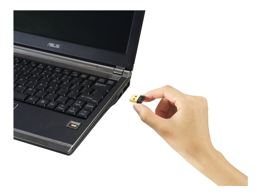 Asus Usb N10 Nano B1 Natverksadapter Usb 2.0 802.11b/g/n