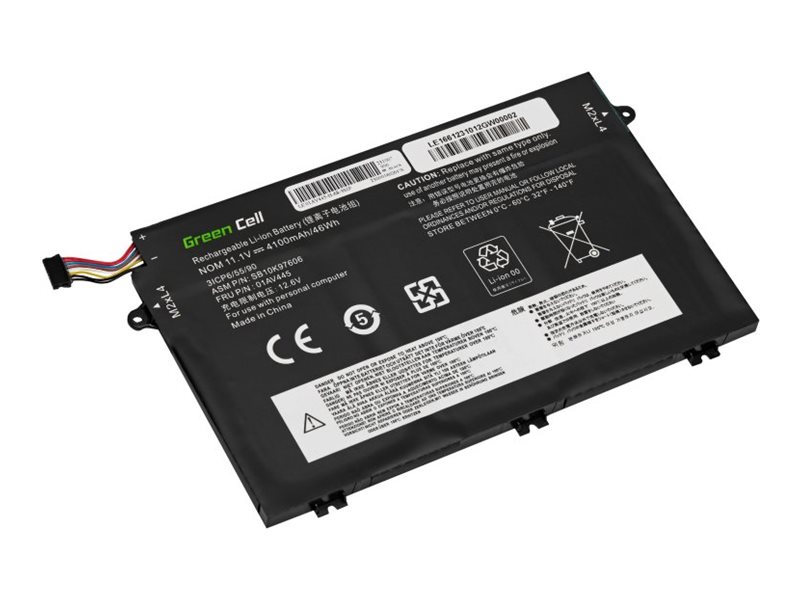 Green Cell Batteri För Barbar Dator Likvardigt Med: Lenovo L17c3p51 Lenovo L17l3p51 Lenovo L17m3p51 Lenovo L17m3p52 Litiumpolymer 3 Cells