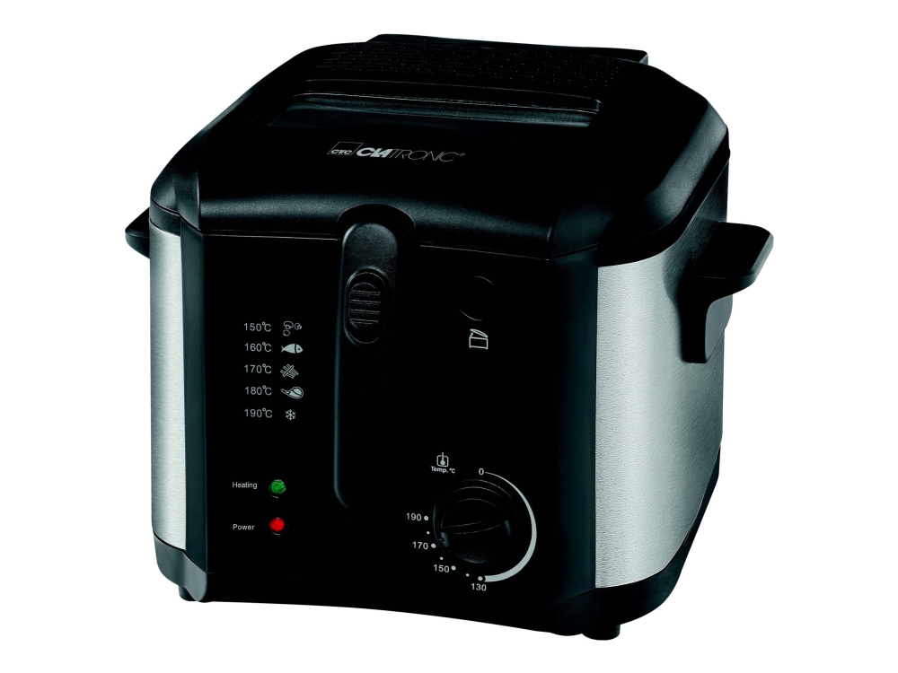 Clatronic FR 3649 - Fritureapparat - 2.5 liter - 1.6 kW