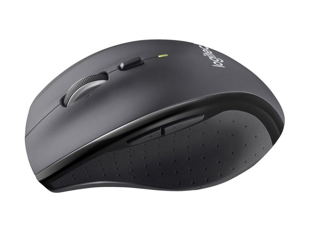Logitech M705 Mus Högerhant Laser Trådlös 2.4 Ghz Trådlös Usb Mottagare Grå