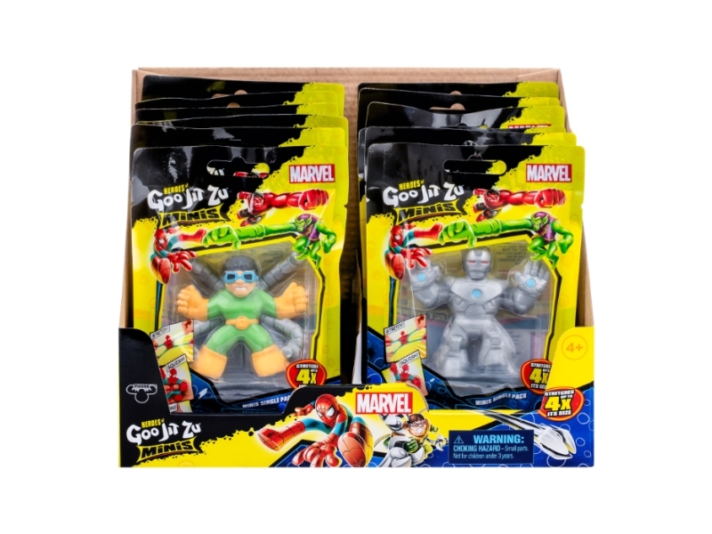 GOO JIT ZU MARVEL MINIS S6 ASS CDU - assorted | Leksaker - Figurer & Dockor | GameStuff