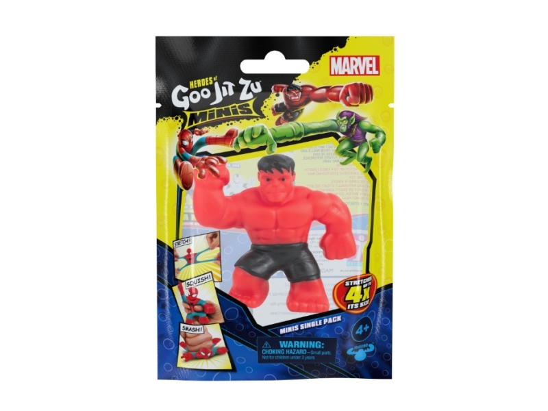 Goo Jit Zu - Marvel Minis S6 - Strækbar Figur - Overraskelse