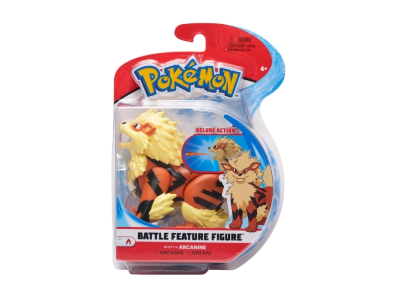 Pokémon - Battle Feature Figure - Arcanine (PKW0009) - GEEKD.dk
