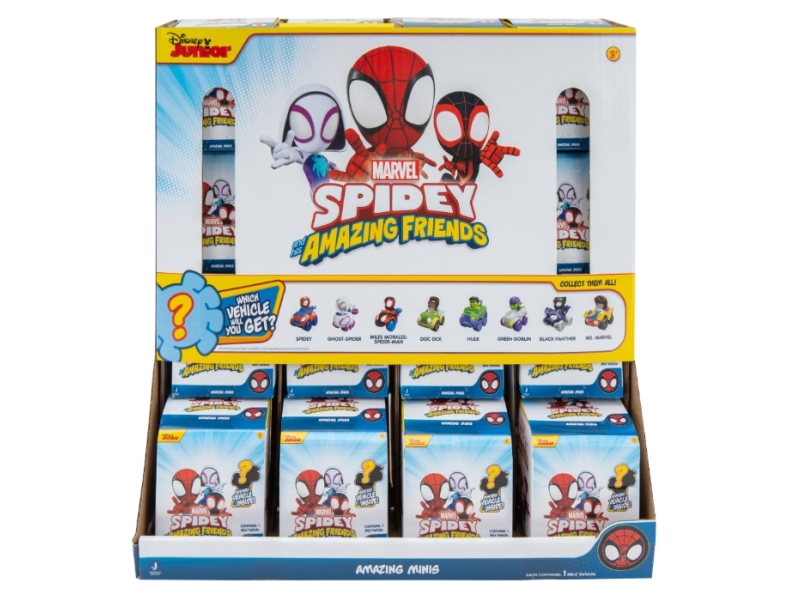 Spidey And His Amazing Friends - Amazing Minis - Figur Overraskelse