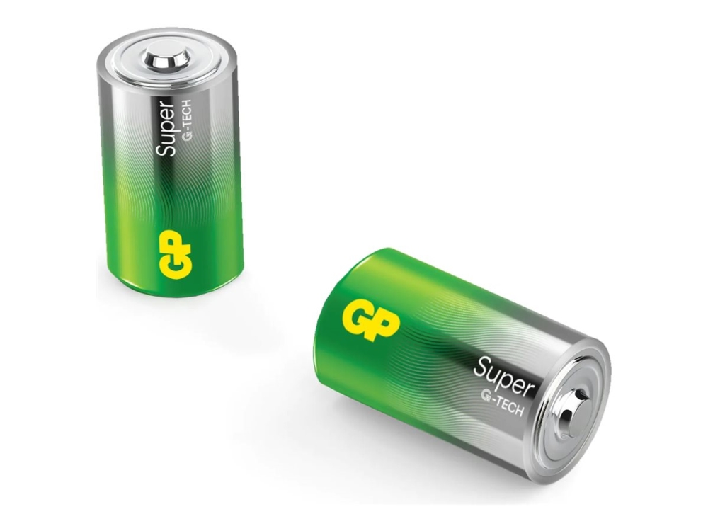 Gp Batteries Gppca13as130 Mono (D)-Batterie Alkali-Mangan 1.5 V 2 St. (03013Aeta-B2)
