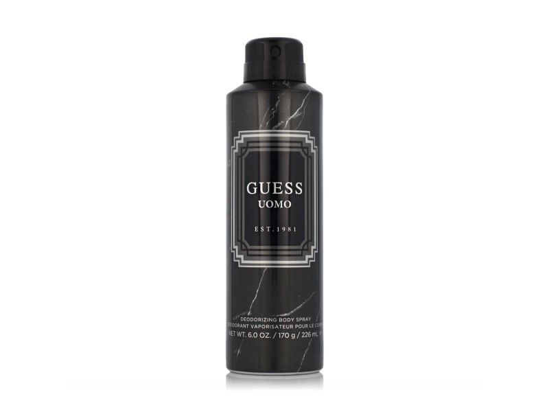 Guess Uomo Deodorizing Body Spray For Men 6.0 Oz