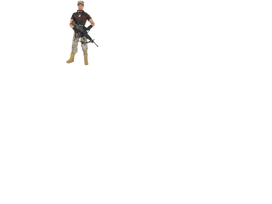 Special Forces Green Beret Actionfigur 30,5 Cm Mit Zubehör