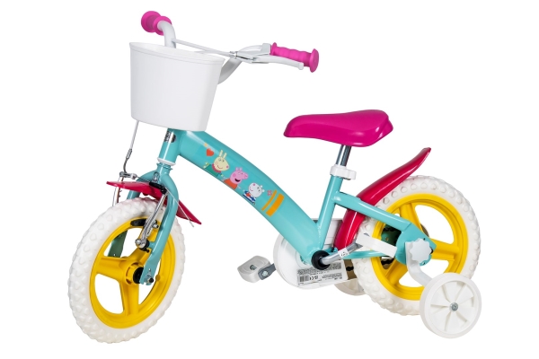 Kinderfahrrad 12" Peppa Pig Grün 1198