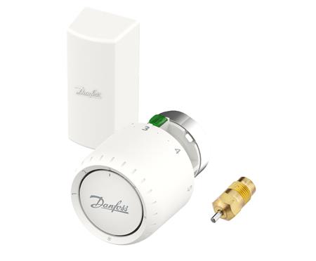 Danfoss Aveo Service-Thermostat Mit Fernfühler, 2M Kapillarrohr, Einstellbereich 7-26°C, Frostschutz, Service-Box