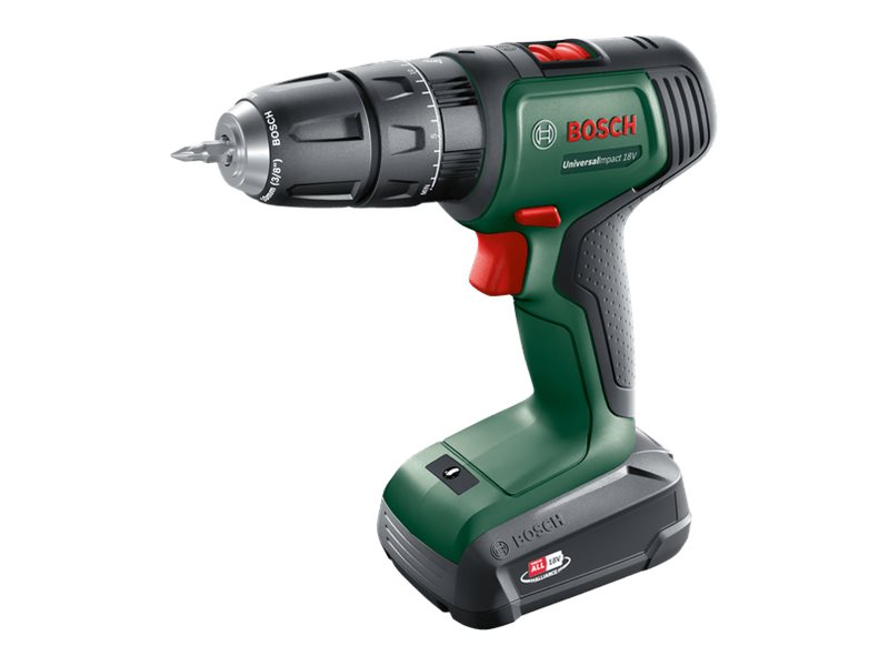 Bosch Akkuslagboremaskine Uni Impact 18V 1,5Ah