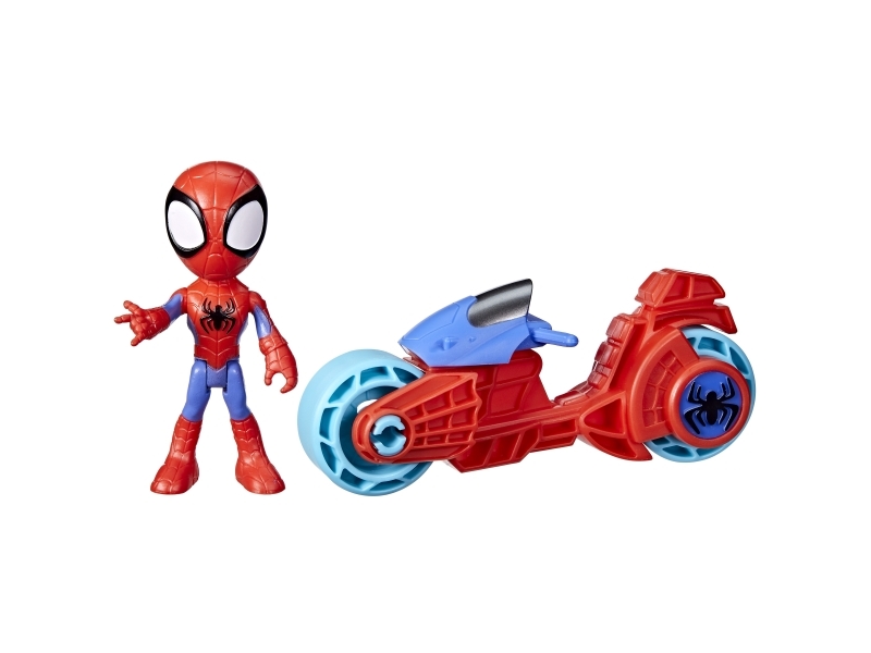 Marvel Spidey, Motorcykel, 3 År, Plast, Blå, Blå, Rød, Hvid