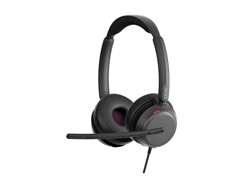 EPOS IMPACT 860 ANC - Headset - på øret - kablet - aktiv støjfjerning - USB-C - Google Meet Certified