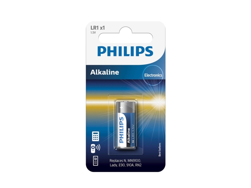 Philips Minicells Batteri Lr1p1b/10 Engångsbatteri Alkalisk 1 5 V 1 Styck 940 Mah 5 År