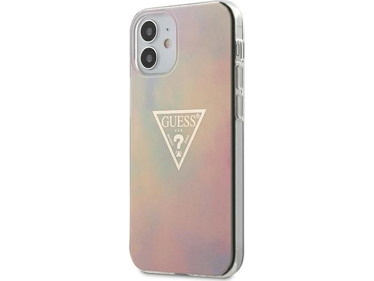 Guess Guhcp12spcumcgg01 Hartcase Für Iphone 12 Mini 5.4" - Pink/Pink (Tie & Dye Collection)