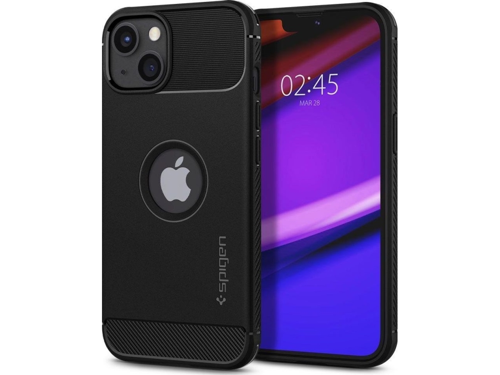 Spigen Rugged Armor - Bagsidecover Til Mobiltelefon