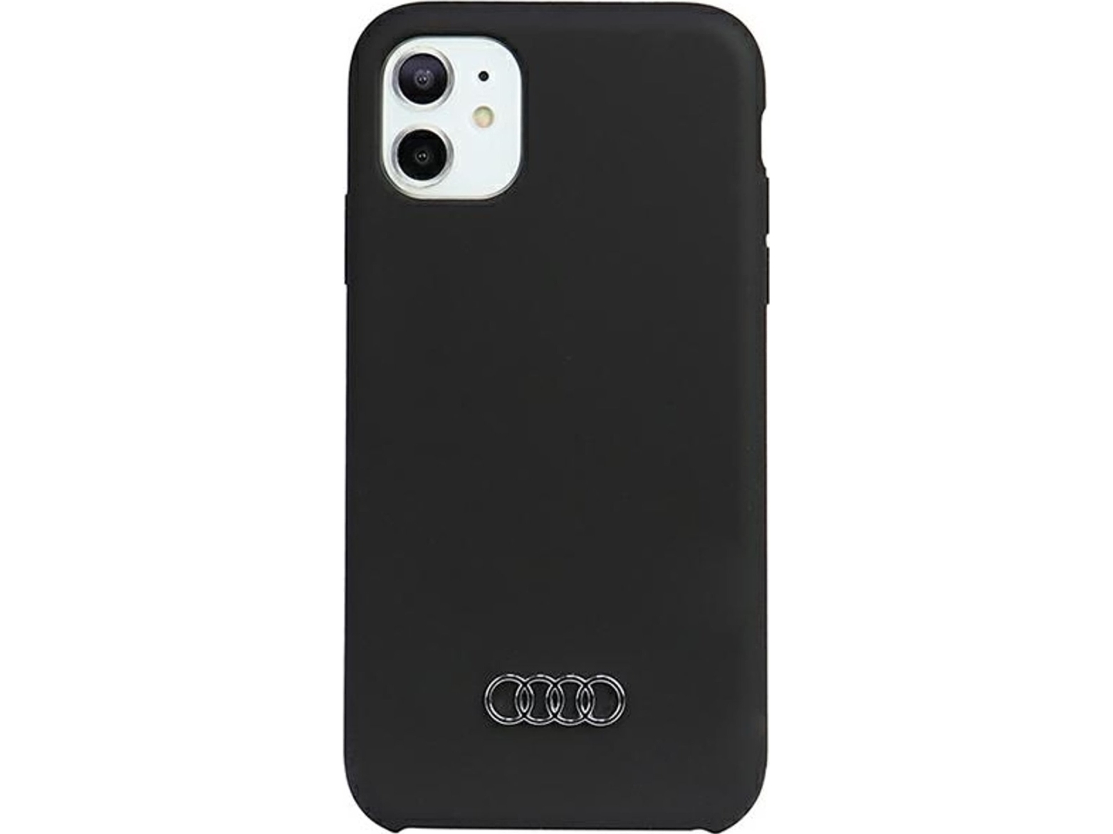 Audi Audi Silicone Case Iphone 12/12 Pro 6.1" Black/Black Hardcase Au-Lsrip12p-Q3/D1-Bk