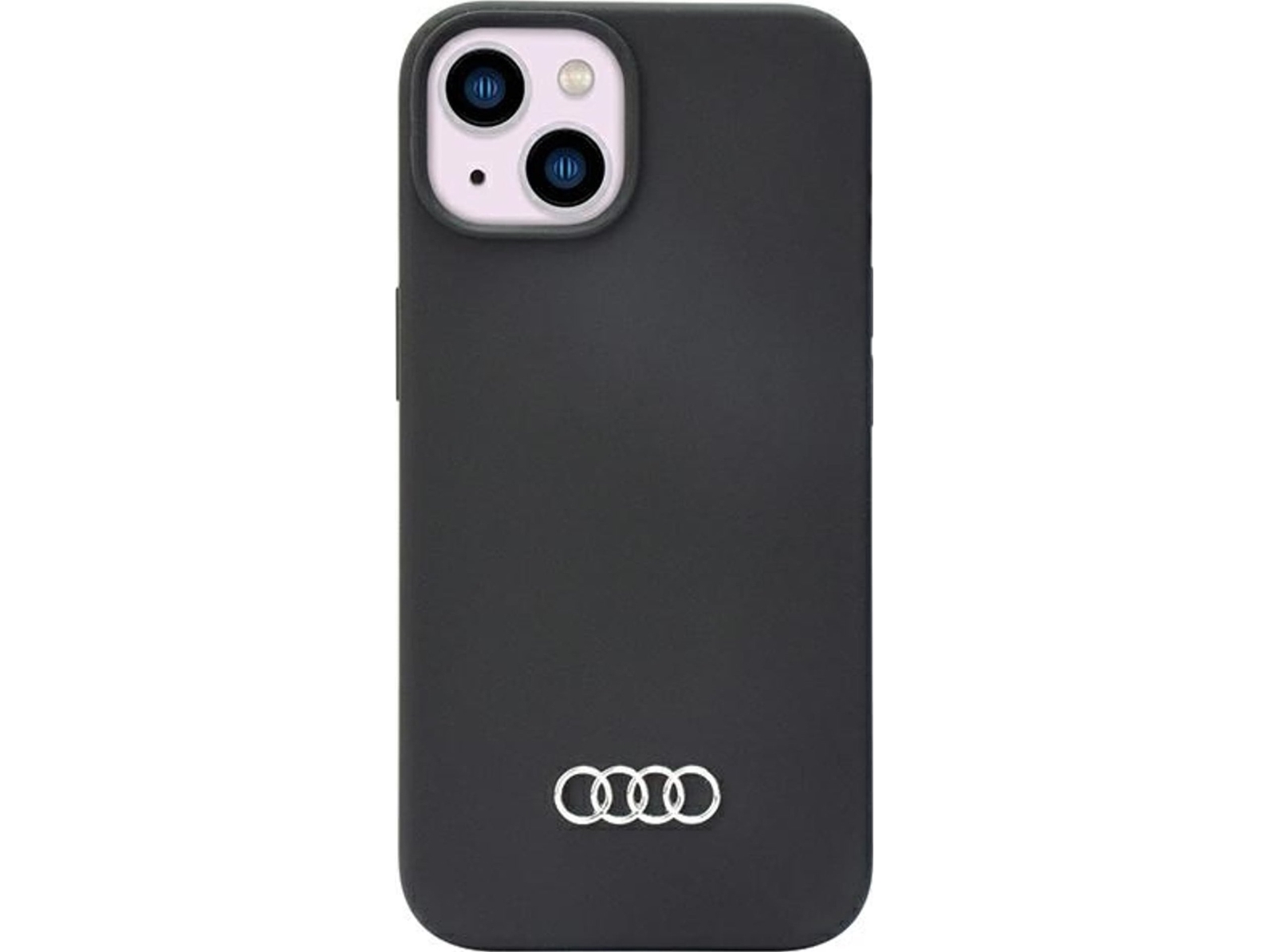 Audi Silikonecover Iphone 14 6,1" - Sort/Sort Hardcase Au-Lsrip14-Q3/D1-Bk