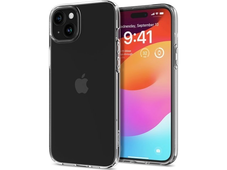 Spigen Crystal Flex Case Für Iphone 15 Plus - Transparent