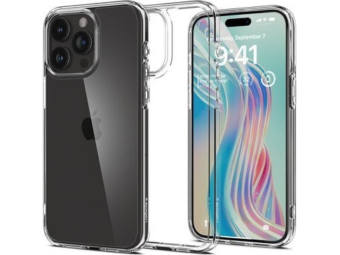 Spigen Crystal Hybrid Iphone 15 Pro - Transparent