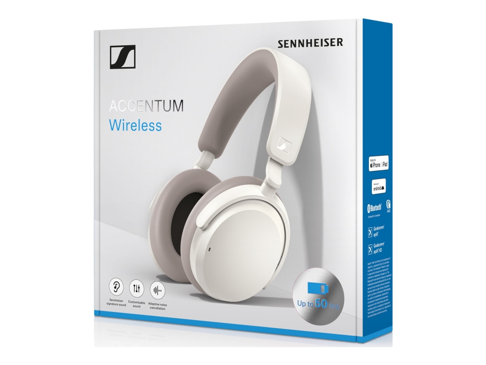 Sennheiser Accentum Wireless-Kopfhörer Weiß