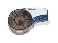 Brady Id Pal B430 - Polyester - Skinnende - Klæbemiddel - Sort På Klart - Rulle (0,953 Cm X 6,4 M) 1 Rulle Etiketter - For Brady Bmp21, Bmp21-Lab,
