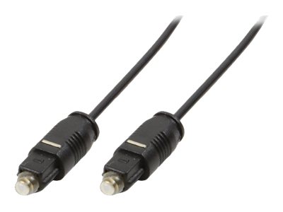 Logilink - Digitales Lydkabel (Optisk) - Toslink Han Bis Toslink Han - 2 M - Faseroptik - Sort