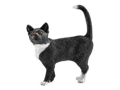Schleich Dyr - Sort Kat - H: 6 cm 13770