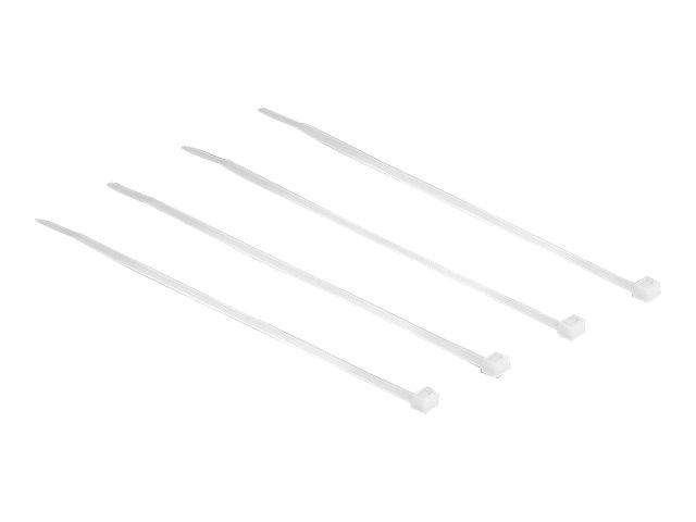 Delock 18606, Nylon, Transparent, 200 Mm, 3,6 Mm, 100 Stück(E)