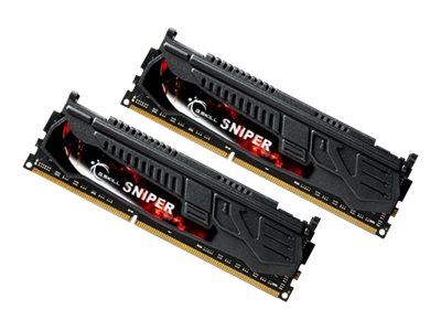 G.Skill SNIPER Series - DDR3 - sats - 8 GB: 2 x 4 GB - DIMM 240-pin - 1866 MHz / PC3-14900 - CL9 - 1.5 V - ej buffrad - icke ECC | Datorkomponenter - RAM-Minnen - DDR3 | GameStuff
