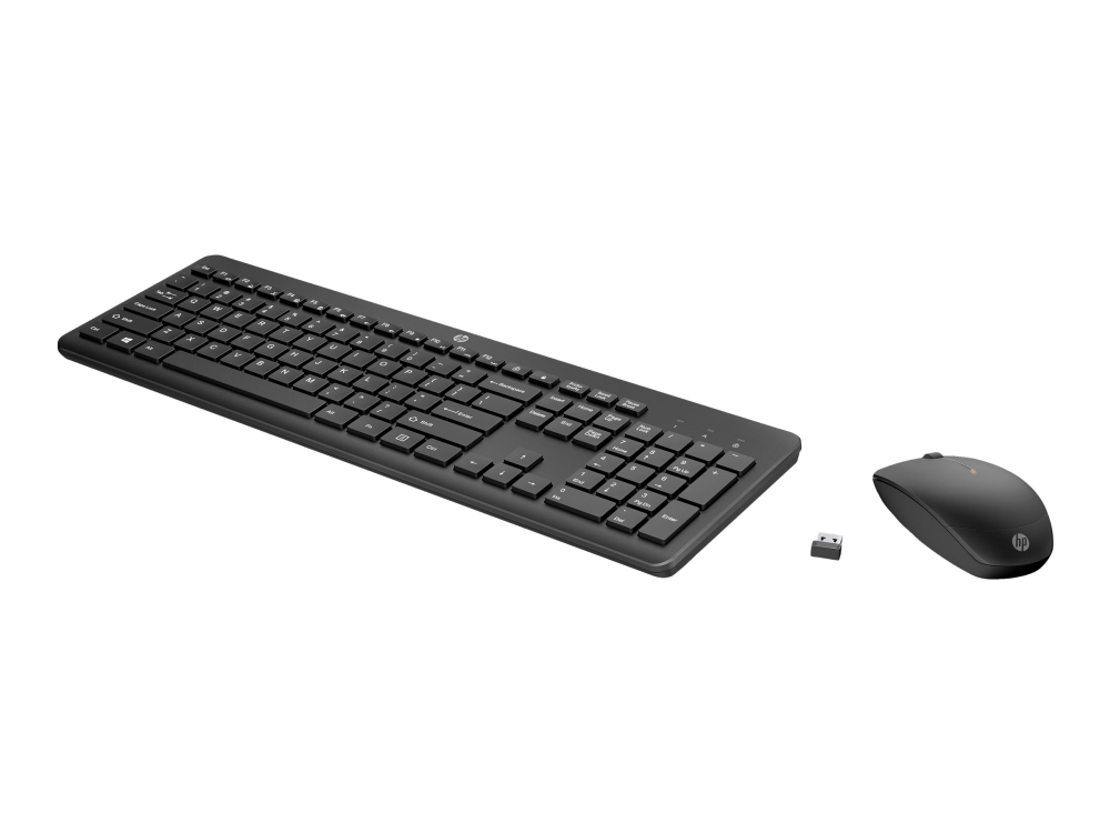 Hp 235 - Sæt Med Mus Og Tastatur - Trådløs - Fransk