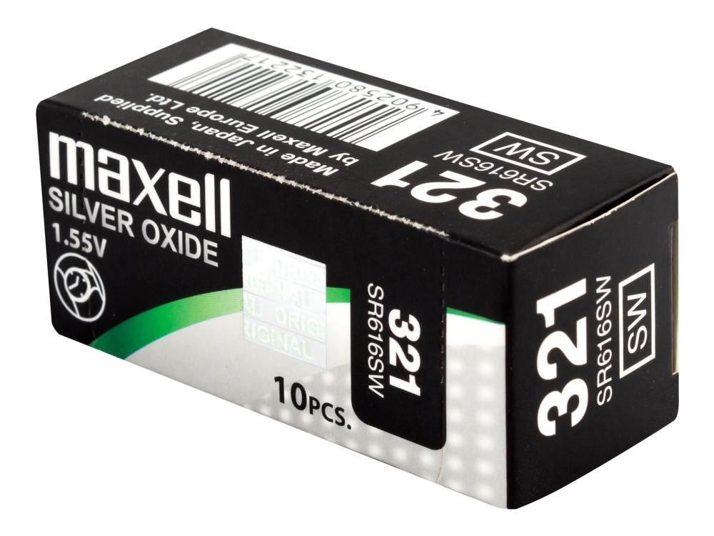 Maxell SR 616SW - Batteri 1 x SR616SW - Zn/Ag2O | EL Artiklar - Batteri - Knappcell batteri | GameStuff