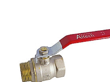 TEA kulventil m.n. 1 - med vanligt handtag | VVS Artiklar - Ventiler - Kulventiler | GameStuff