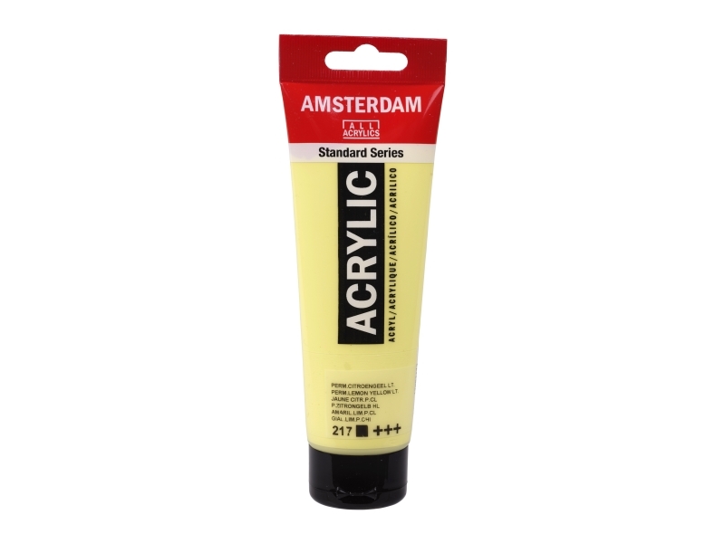 Artequipment Amsterdam Standard-Serie Acryl-Rohr Permanent Lemon Yellow Light 217
