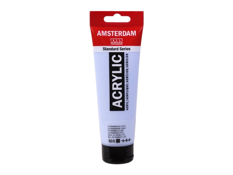 Amsterdam Standard Series Acrylic Tube Ultramarine Light 505